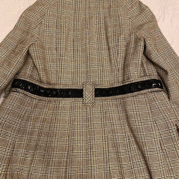 Poleci tweed trench style coat. 100% silk lining. Perfect condition - Picture 6 of 10